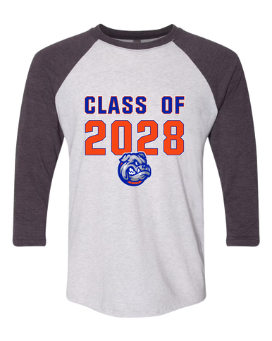 Freeport Bulldogs Class of 2028 Women's Baseball T-Shirt