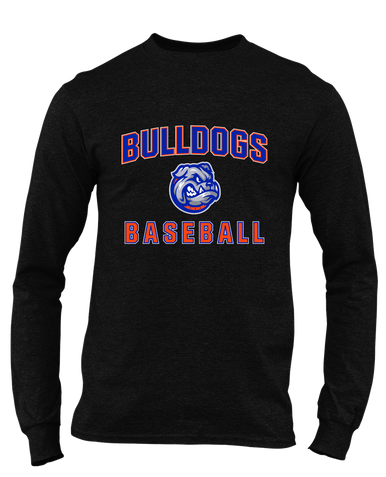 Freeport Bulldogs Baseball #1 Men's Premium LS T-Shirt