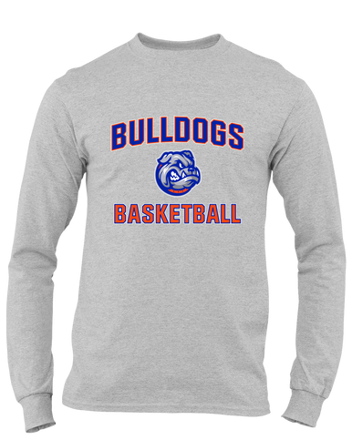 Freeport Bulldogs Basketball #1 Men's LS T-Shirt
