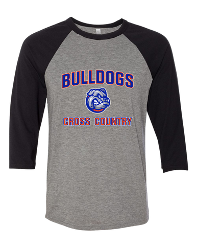 Freeport Bulldogs Cross Country Men's Baseball T-Shirt