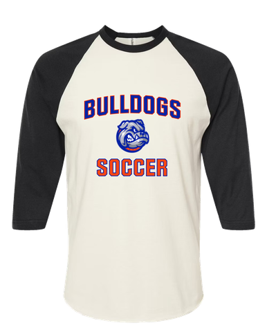 Freeport Bulldogs Soccer #1 Men's Baseball T-Shirt