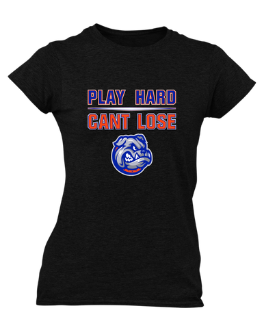 Freeport Bulldogs Play Hard, Can't Lose Women's Premium SS T-Shirt