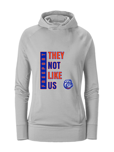 Freeport Bulldogs They Not Like Us #1 Women's Hoodie