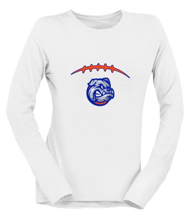 Freeport Bulldogs Football #2 Women's Premium LS T-Shirt