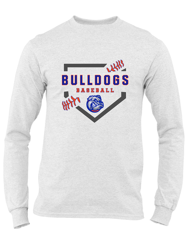 Freeport Bulldogs Baseball #2 Men's LS T-Shirt