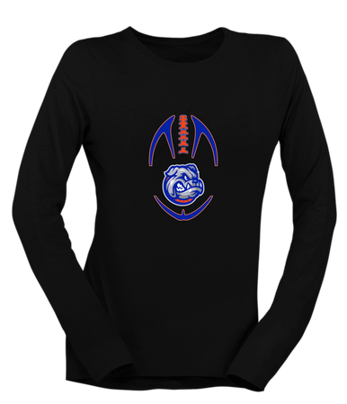Freeport Bulldogs Football #4 Women's Premium LS T-Shirt
