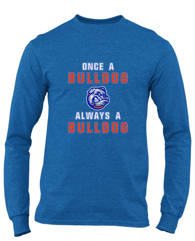 Freeport Bulldogs Once A Men's LS T-Shirt