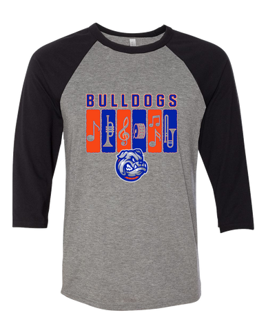 Freeport Bulldogs Band # 2 Women's Baseball T-Shirt