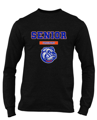 Freeport Bulldogs Senior #2 Men's LS T-Shirt