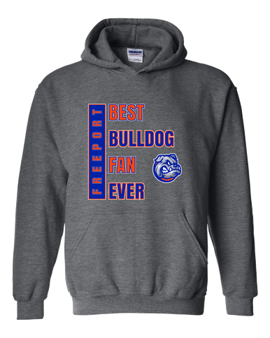 Freeport Bulldogs Best Bulldog Fan Men's Hoodie