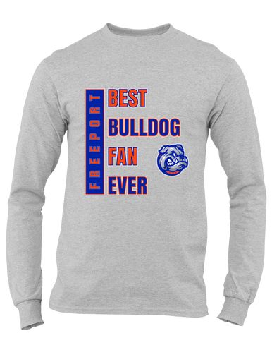 Freeport Bulldogs Best Bulldog Fan Men's Premium LS T-Shirt
