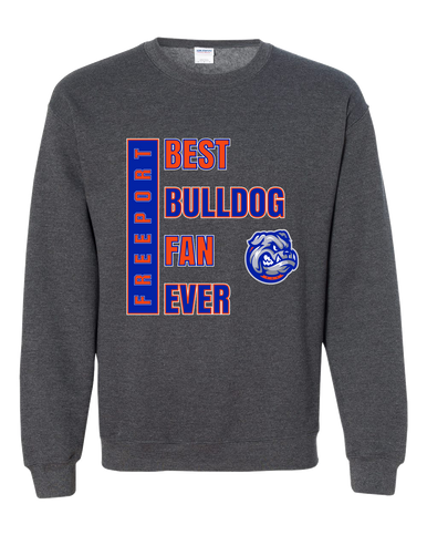 Freeport Bulldogs Best Bulldog Fan Men's Sweatshirt