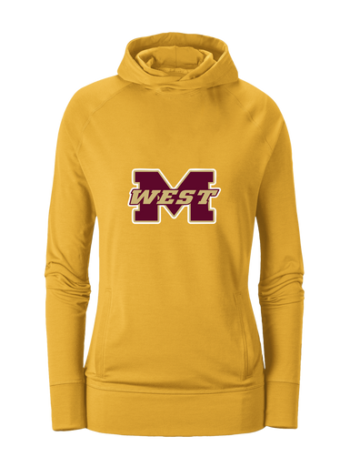 Magnolia West Mustangs Mascot #1 Women's Hoodie