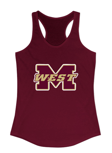 Magnolia West Mustangs Mascot #1 Women's Tank Top
