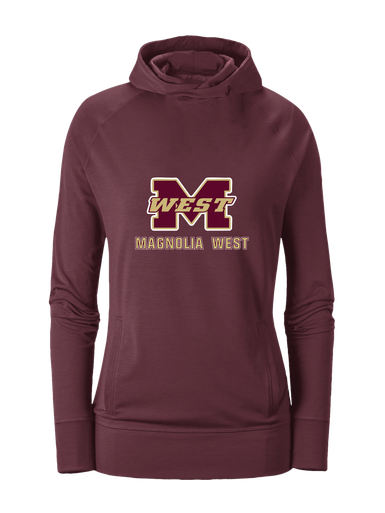 Magnolia West Mustangs Mascot #2 Women's Hoodie