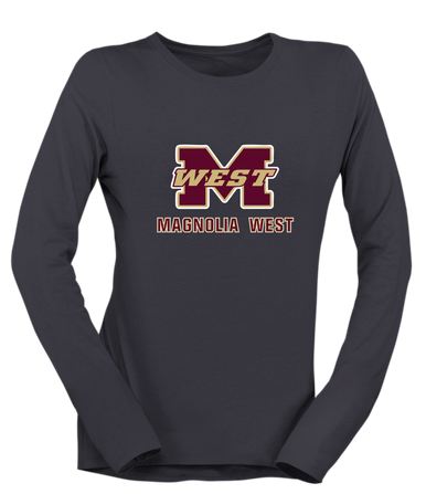 Magnolia West Mustangs Mascot #2 Women's Premium LS T-Shirt