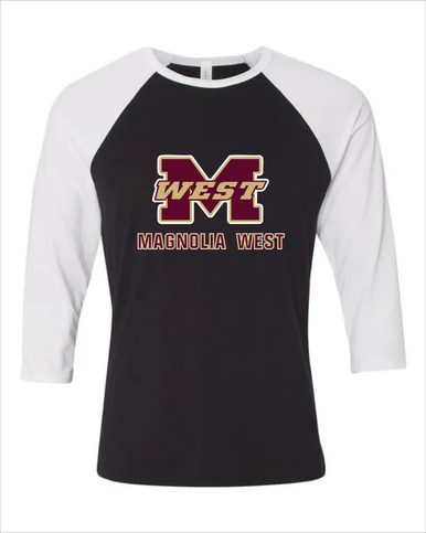Magnolia West Mustangs Mascot #2 Men's Baseball T-Shirt