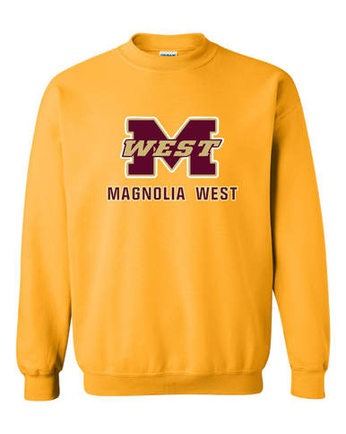 Magnolia West Mustangs Mascot #2 Men's Sweatshirt