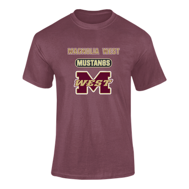 Magnolia West Mustangs Mascot #3 Men's Premium SS T-Shirt