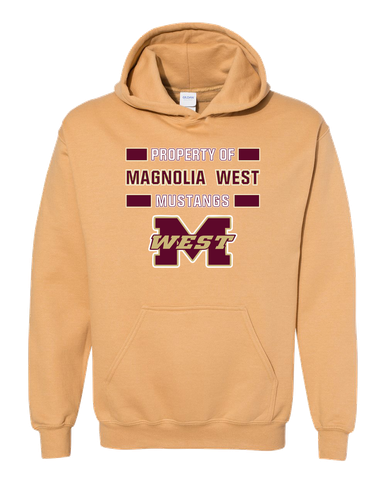Magnolia West Mustangs Property Of Men's Hoodie