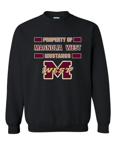 Magnolia West Mustangs Property Of Men's Sweatshirt