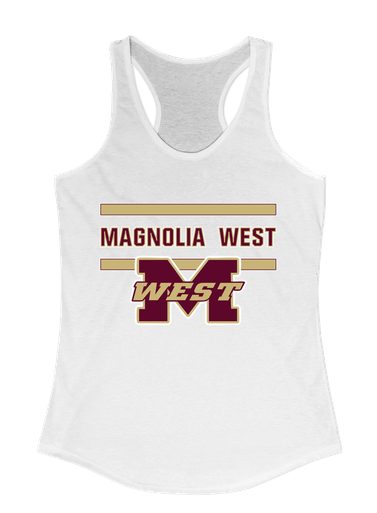 Magnolia West Mustangs Mascot #4 Women's Tank Top