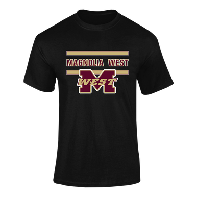 Magnolia West Mustangs Mascot #4 Men's Premium SS T-Shirt