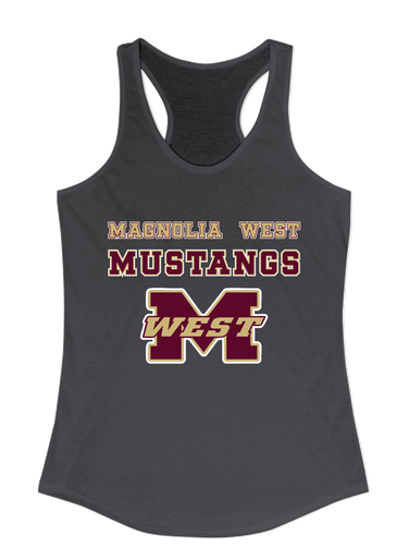 Magnolia West Mustangs Spirit Women's Tank Top