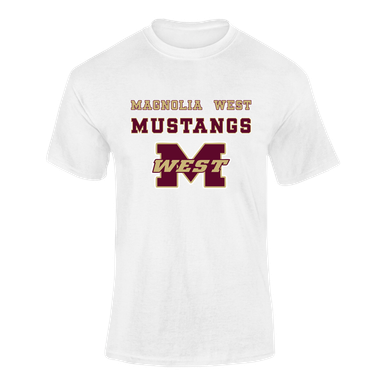 Magnolia West Mustangs Spirit Men's Premium SS T-Shirt