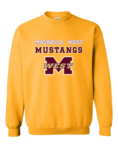 Magnolia West Mustangs Spirit Men's Sweatshirt