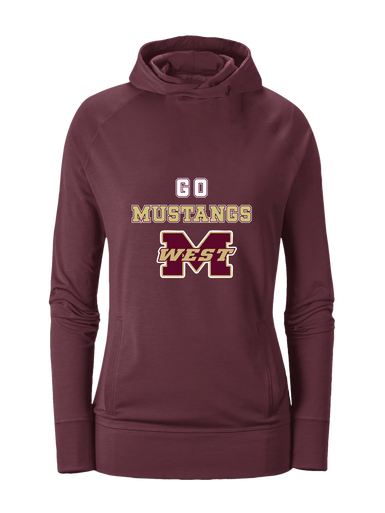 Magnolia West Mustangs Go Team Women's Hoodie