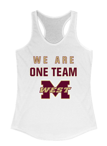 Magnolia West Mustangs We Are One Team Women's Tank Top