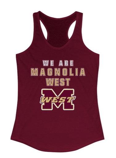 Magnolia West Mustangs We Are Women's Tank Top