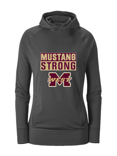 Magnolia West Mustangs Strong #1 Women's Hoodie