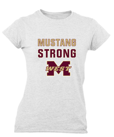 Magnolia West Mustangs Strong #2 Women's Premium SS T-Shirt