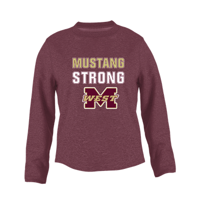 Magnolia West Mustangs Strong #2 Women's Sweatshirt