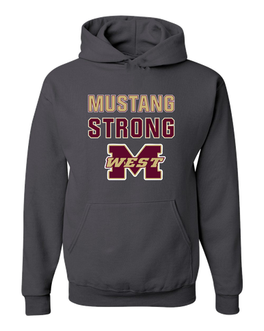 Magnolia West Mustangs Strong #2 Men's Premium Hoodie