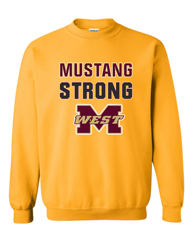 Magnolia West Mustangs Strong #2 Men's Sweatshirt