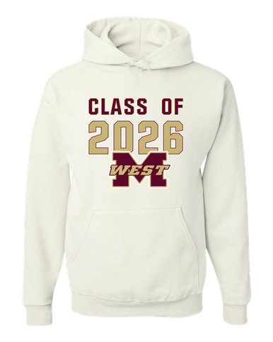 Magnolia West Mustangs Class of 2026 Men's Premium Hoodie