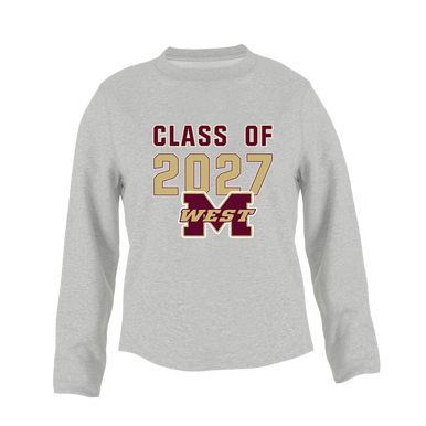 Magnolia West Mustangs Class of 2027 Women's Sweatshirt
