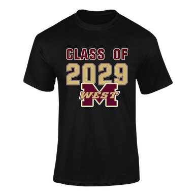 Magnolia West Mustangs Class of 2029 Men's SS T-Shirt