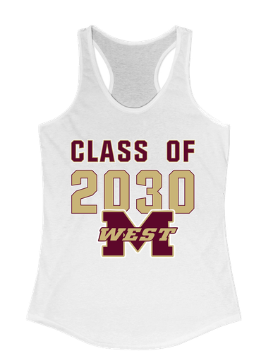 Magnolia West Mustangs Class of 2030 Women's Tank Top