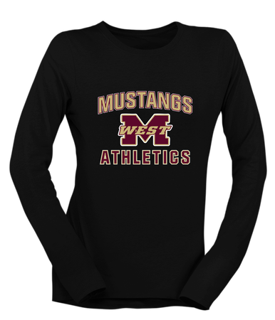 Magnolia West Mustangs Athletics Women's Premium LS T-Shirt