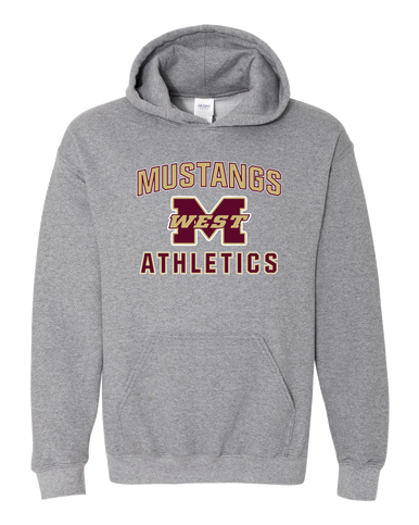 Magnolia West Mustangs Athletics Men's Hoodie