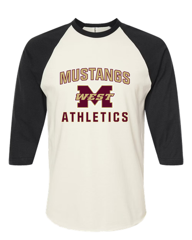 Magnolia West Mustangs Athletics Men's Baseball T-Shirt