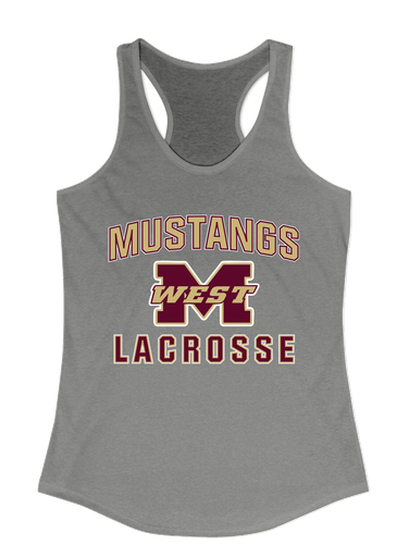 Magnolia West Mustangs Lacrosse Women's Tank Top