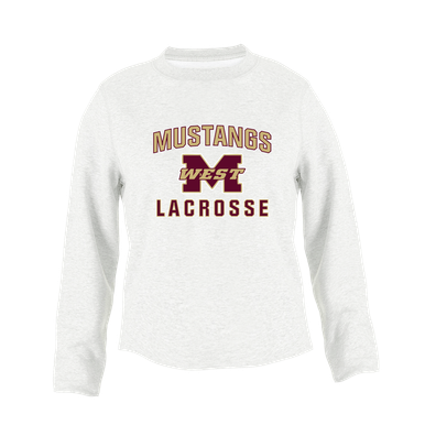 Magnolia West Mustangs Lacrosse Women's Sweatshirt