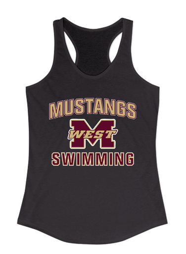 Magnolia West Mustangs Swimming Women's Tank Top