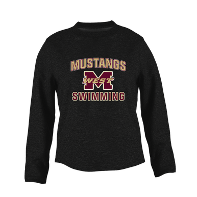 Magnolia West Mustangs Swimming Women's Sweatshirt