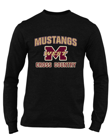 Magnolia West Mustangs Cross Country Men's Premium LS T-Shirt